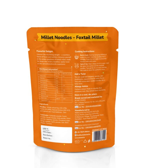 Foxtail Millet Noodles