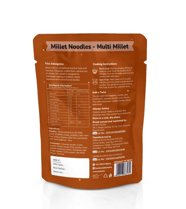 Multi Millet Noodles